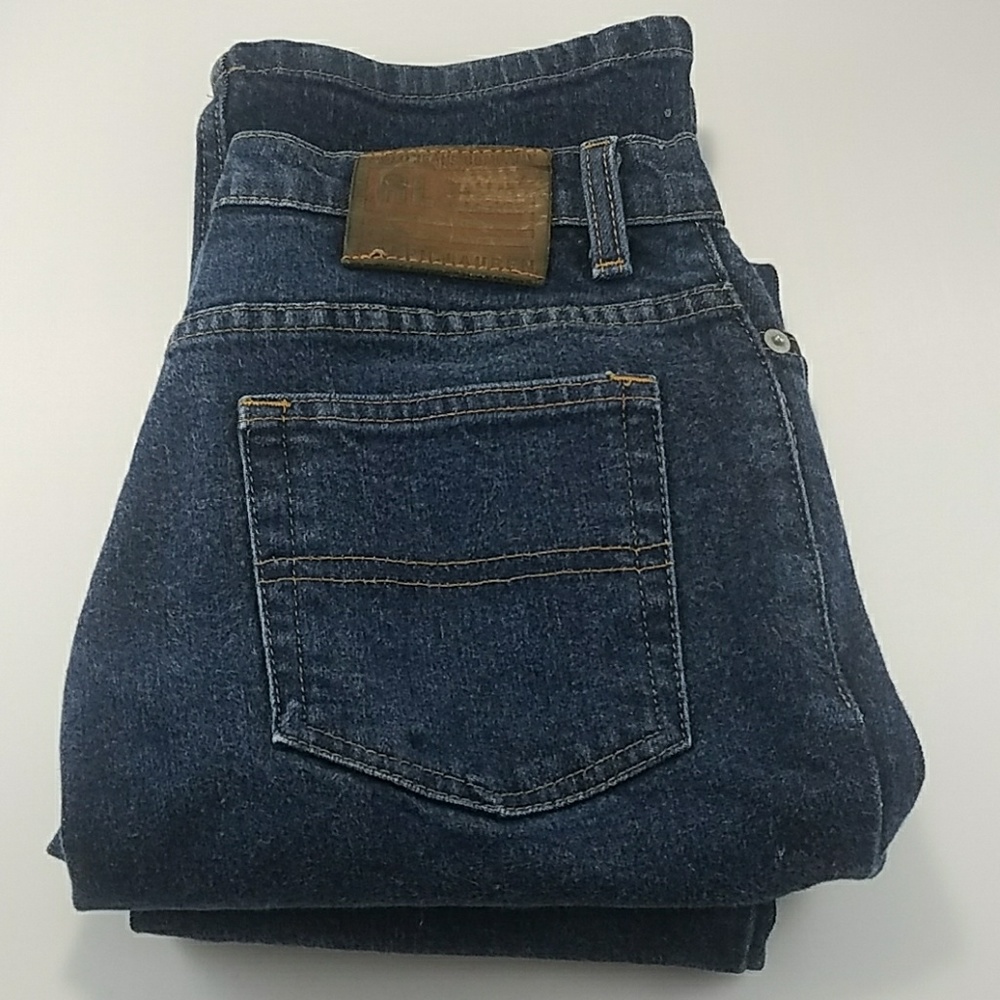 RL Polo Jeans Company Stretch Bootcut Blue Jeans
